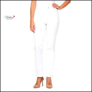 High Rise Tapered Jeans Classic Fit Comfort Stretch